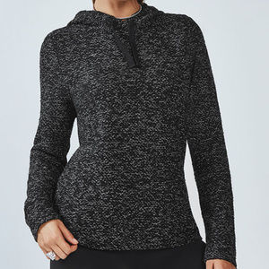 Fabletics Luxe Knit Yukon Hoodie Pullover M L NWT